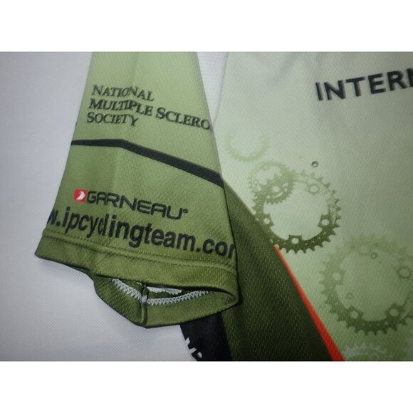 Louis Garneau International Paper Cycling Team Jersey M-L half Zip - Picture 4 of 9